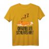 Lustiges Fuchs Schlafshirt und Pyjama Nachthemd – Witziges Geschenk für Damen, Herren und Teenager zum Schlafen, Entspannen und Träumen