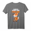 Gleich pfeift der Fuchs Spruch T-Shirt – Lustiges Vintage Fuchs Design für Tierliebhaber, Förster & Waldmenschen, ideales Weihnachts- und Geburtstagsgeschenk