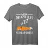 Offizielles Schlafshirt Nachthemd Schlafanzug Fuchs – Lustiges Langschläfer Shirt für Kinder, perfekt als Geschenk zu Geburtstag, Weihnachten & für Nachteulen