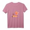 Fliegender Fuchs mit Ahornblatt als Gleitschirm - Magisches Aquarell T-Shirt für Kinder und Erwachsene, ideales Geschenk zu Weihnachten & Geburtstag