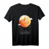 Offizielles Schlafshirt mit Mond, Sternen und süßem Fuchs - Bequeme Nachtwäsche für Damen, Mädchen und Kinder für süße Träume