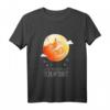 Offizielles Schlafshirt mit Mond, Sternen und süßem Fuchs - Bequeme Nachtwäsche für Damen, Mädchen und Kinder für süße Träume
