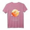Offizielles Schlafshirt mit Mond, Sternen und süßem Fuchs - Bequeme Nachtwäsche für Damen, Mädchen und Kinder für süße Träume