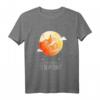 Offizielles Schlafshirt mit Mond, Sternen und süßem Fuchs - Bequeme Nachtwäsche für Damen, Mädchen und Kinder für süße Träume