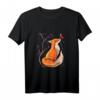 Süßer Fuchs mit Blumen - Natur Herbst T-Shirt für Kinder, ideal für Einschulung, Geburtstag oder Weihnachten