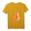 Süßer Fuchs mit Blumen - Natur Herbst T-Shirt für Kinder, ideal für Einschulung, Geburtstag oder Weihnachten