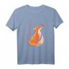 Süßer Fuchs mit Blumen - Natur Herbst T-Shirt für Kinder, ideal für Einschulung, Geburtstag oder Weihnachten