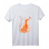 Süßer Fuchs mit Blumen - Natur Herbst T-Shirt für Kinder, ideal für Einschulung, Geburtstag oder Weihnachten