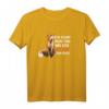 Fuchsmotiv T-Shirt mit Spruch - Handbemalter Fuchs für Tier- und Naturliebhaber, perfekt als Geschenk zu Weihnachten, Geburtstag oder Vatertag