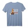 Fuchsmotiv T-Shirt mit Spruch - Handbemalter Fuchs für Tier- und Naturliebhaber, perfekt als Geschenk zu Weihnachten, Geburtstag oder Vatertag
