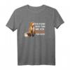 Fuchsmotiv T-Shirt mit Spruch - Handbemalter Fuchs für Tier- und Naturliebhaber, perfekt als Geschenk zu Weihnachten, Geburtstag oder Vatertag