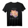 Süßes Kawaii Fuchs T-Shirt mit lustigem Spruch: Positiv auf müde getestet – Perfekt für Tierliebhaber, Humorfreunde und Mütter