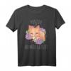 Süßes Kawaii Fuchs T-Shirt mit lustigem Spruch: Positiv auf müde getestet – Perfekt für Tierliebhaber, Humorfreunde und Mütter