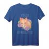 Süßes Kawaii Fuchs T-Shirt mit lustigem Spruch: Positiv auf müde getestet – Perfekt für Tierliebhaber, Humorfreunde und Mütter