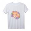 Süßes Kawaii Fuchs T-Shirt mit lustigem Spruch: Positiv auf müde getestet – Perfekt für Tierliebhaber, Humorfreunde und Mütter