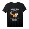 Mein Menschen Kostüm Bin ich ein Fuchs Halloween Outfit T-Shirt - Lustiges Tiermotiv für Familien & Halloween Feier