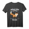 Mein Menschen Kostüm Bin ich ein Fuchs Halloween Outfit T-Shirt - Lustiges Tiermotiv für Familien & Halloween Feier