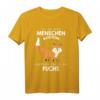 Mein Menschen Kostüm Bin ich ein Fuchs Halloween Outfit T-Shirt - Lustiges Tiermotiv für Familien & Halloween Feier