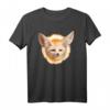 Wüstenfuchs Fennek Fuchs Füchse Illustration T-Shirt – Perfektes Geschenk für Tierfreunde, Naturschützer & Fuchs-Liebhaber zu Weihnachten & Geburtstag
