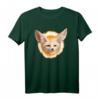 Wüstenfuchs Fennek Fuchs Füchse Illustration T-Shirt – Perfektes Geschenk für Tierfreunde, Naturschützer & Fuchs-Liebhaber zu Weihnachten & Geburtstag