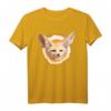Wüstenfuchs Fennek Fuchs Füchse Illustration T-Shirt – Perfektes Geschenk für Tierfreunde, Naturschützer & Fuchs-Liebhaber zu Weihnachten & Geburtstag