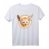 Wüstenfuchs Fennek Fuchs Füchse Illustration T-Shirt – Perfektes Geschenk für Tierfreunde, Naturschützer & Fuchs-Liebhaber zu Weihnachten & Geburtstag