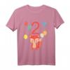Kinder T-Shirt zum 2. Geburtstag mit Fuchs - Perfektes Geschenk für Jungen und Mädchen zum Kindergeburtstag