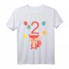 Kinder T-Shirt zum 2. Geburtstag mit Fuchs - Perfektes Geschenk für Jungen und Mädchen zum Kindergeburtstag