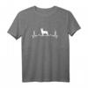 Harzer Fuchs Herzschlag T-Shirt für Hundebesitzer und Hirten – Perfekt für Liebhaber des deutschen Hütehundes aus dem Harz