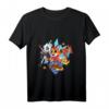 Kinder HapKoala Crew Polly Pips Hendrix T-Shirt – Lustiges Geburtstagsgeschenk für Jungen und Mädchen mit Gruppenfoto & lizenzierter Musik