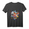 Kinder HapKoala Crew Polly Pips Hendrix T-Shirt – Lustiges Geburtstagsgeschenk für Jungen und Mädchen mit Gruppenfoto & lizenzierter Musik
