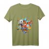 Kinder HapKoala Crew Polly Pips Hendrix T-Shirt – Lustiges Geburtstagsgeschenk für Jungen und Mädchen mit Gruppenfoto & lizenzierter Musik