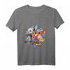 Kinder HapKoala Crew Polly Pips Hendrix T-Shirt – Lustiges Geburtstagsgeschenk für Jungen und Mädchen mit Gruppenfoto & lizenzierter Musik