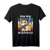 Pew Pew Madafakas Easy Fuchs T-Shirt – Lustiges Gaming Motiv für Shooter-Fans, Kinder und Jugendliche, perfektes Geschenk zu Weihnachten & Geburtstag