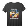 Pew Pew Madafakas Easy Fuchs T-Shirt – Lustiges Gaming Motiv für Shooter-Fans, Kinder und Jugendliche, perfektes Geschenk zu Weihnachten & Geburtstag