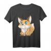Kawaii Fuchs Füchse T-Shirt – Süßes Geschenk für Weihnachten oder Geburtstag, klassisch geschnitten