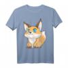 Kawaii Fuchs Füchse T-Shirt – Süßes Geschenk für Weihnachten oder Geburtstag, klassisch geschnitten