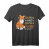 Fuchs T-Shirt - Klassisch geschnitten, langlebiges Tiermotiv-Shirt für Natur- und Tierliebhaber