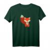 Süßer Cartoon Fuchs T-Shirt für Männer, Frauen und Kinder – Lustiges Tiermotiv für Alltag und Geschenk