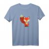 Süßer Cartoon Fuchs T-Shirt für Männer, Frauen und Kinder – Lustiges Tiermotiv für Alltag und Geschenk
