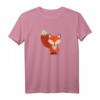 Süßer Cartoon Fuchs T-Shirt für Männer, Frauen und Kinder – Lustiges Tiermotiv für Alltag und Geschenk