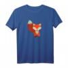Süßer Cartoon Fuchs T-Shirt für Männer, Frauen und Kinder – Lustiges Tiermotiv für Alltag und Geschenk