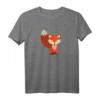 Süßer Cartoon Fuchs T-Shirt für Männer, Frauen und Kinder – Lustiges Tiermotiv für Alltag und Geschenk