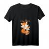 Foxy Mama Damen T-Shirt mit Fuchs Spruch zum Muttertag - Perfektes Geschenk für Mütter vom Sohn, Tochter oder Ehemann