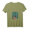 Damen Fuchs T-Shirt mit V-Ausschnitt – Leichtes, klassisch geschnittenes Tiermotiv-Shirt mit Doppelnaht