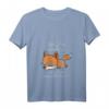 Lustiges Damen Schlafshirt mit Fuchs - Bequemer Pyjama & Nachthemd, ideales Geschenk für Nachteulen, Morgenmuffel & Langschläfer