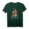 Ich am Montag Fuchs mit Kaffee T-Shirt – Lustiges Geschenk für Montagshasser, Kaffee- und Tierliebhaber, perfekt zu Weihnachten oder Geburtstag