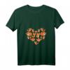 Damen & Mädchen Fuchs T-Shirt mit Herz-Posen - Süßes Tiermotiv mit V-Ausschnitt, Perfekt für Fuchs-Liebhaber & Tierfreunde