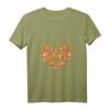 Damen & Mädchen Fuchs T-Shirt mit Herz-Posen - Süßes Tiermotiv mit V-Ausschnitt, Perfekt für Fuchs-Liebhaber & Tierfreunde