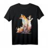 Fuchs Kunst Tierliebhaber Motiv T-Shirt - Perfektes Geschenk für Natur- und Tierfreunde